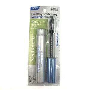Neutrogena healthy volume black/brown waterproof mascara HTF